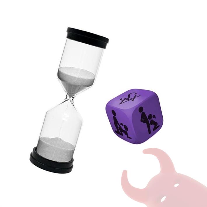 Juego Sex Time dado mas reloj de arena